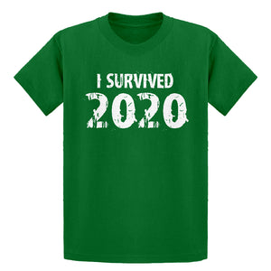 Youth I Survived 2020 Kids T-shirt