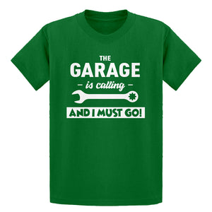 Youth The Garage is Calling Kids T-shirt