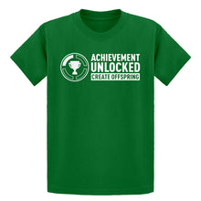 Youth Achievement Unlocked Create Offspring Kids T-shirt