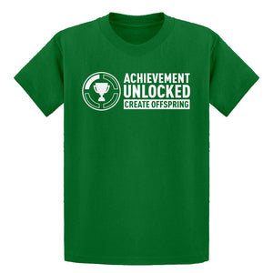 Youth Achievement Unlocked Create Offspring Kids T-shirt