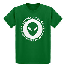 Youth Storming Area 51 Kids T-shirt