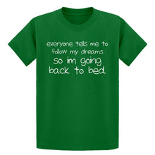 Youth Back to Bed Kids T-shirt