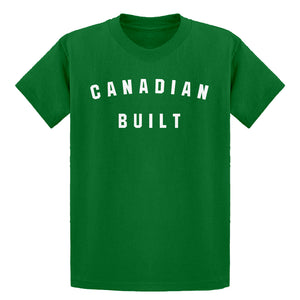 Youth Canadian Built Kids T-shirt