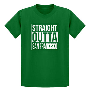 Youth Straight Outta San Francisco Kids T-shirt