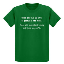 Youth 10 Types of People Kids T-shirt