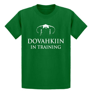 Youth Dovahkiin in Training Kids T-shirt