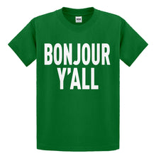 Youth Bonjour Yall Kids T-shirt