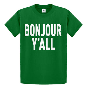 Youth Bonjour Yall Kids T-shirt