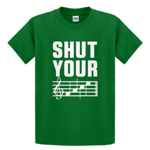 Youth Shut Your Face Kids T-shirt