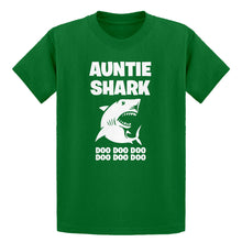 Youth Auntie Shark Kids T-shirt
