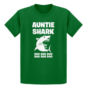 Youth Auntie Shark Kids T-shirt