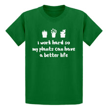 Youth So My Plants can have a Better Life Kids T-shirt