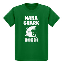 Youth Nana Shark Kids T-shirt