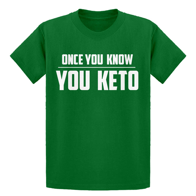Youth Once You Know, You Keto Kids T-shirt
