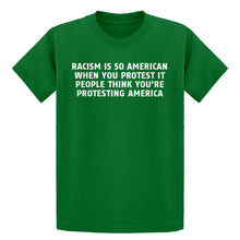 Youth Racism is so American Kids T-shirt