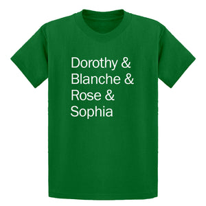 Youth Golden Names Kids T-shirt