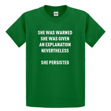Youth She Persisted Venus Fist Kids T-shirt