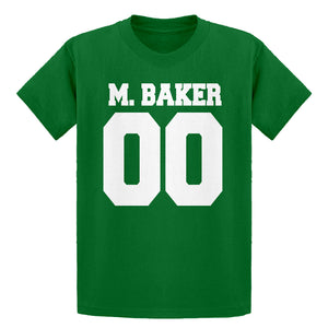 Youth M. BAKER 00 Kids T-shirt