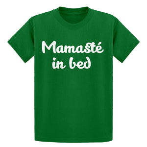 Youth Mamaste in Bed Kids T-shirt