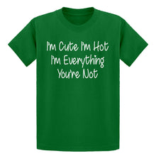 Youth Im Cute Im Hot Kids T-shirt
