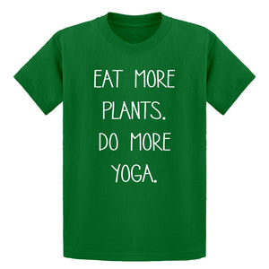 Youth More Plants More Yoga Kids T-shirt