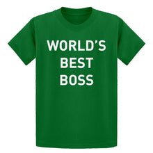 Youth World's Best Boss Kids T-shirt