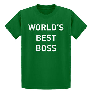 Youth World's Best Boss Kids T-shirt