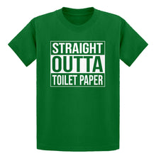 Youth Straight Outta Toilet Paper Kids T-shirt