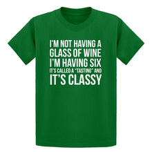 Youth Its Called a Tasting and It's Classy Kids T-shirt