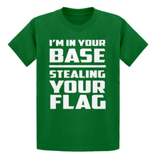 Youth I'm In Your Base Stealing Your Flag Kids T-shirt