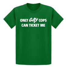Youth Only Gay Cops Can Ticket Me Kids T-shirt