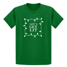Youth Lets Get Lit Kids T-shirt