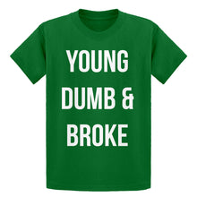 Youth Young Dumb & Broke Kids T-shirt
