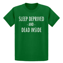 Youth Sleep Deprived and Dead Inside Kids T-shirt