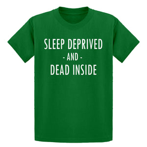 Youth Sleep Deprived and Dead Inside Kids T-shirt