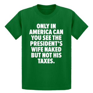Youth Only in America Kids T-shirt