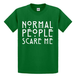 Youth Normal People Scare Me Kids T-shirt