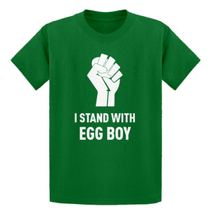 Youth I Stand with Egg Boy Kids T-shirt