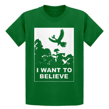 Youth I Want to Believe Kanto Sighting Kids T-shirt