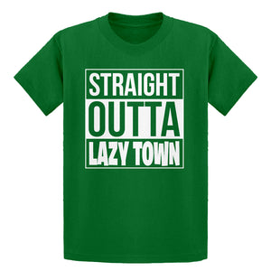 Youth Straight Outta Lazy Town Kids T-shirt