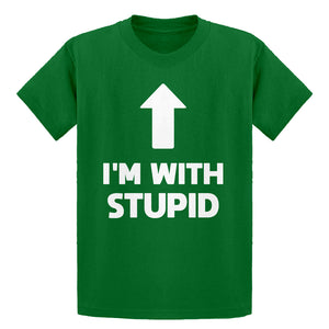 Youth I'm with Stupid Up Kids T-shirt