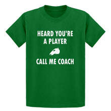 Youth Call me Coach Kids T-shirt