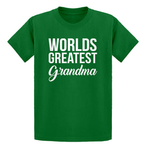 Youth World's Greatest Grandma Kids T-shirt