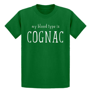 Youth My Blood Type is Cognac Kids T-shirt