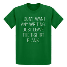 Youth Leave the Tshirt Blank Kids T-shirt