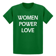Youth Women Power Love  Kids T-shirt