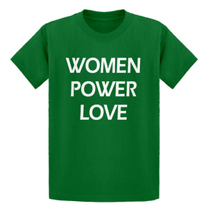 Youth Women Power Love  Kids T-shirt