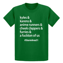 Youth Storm Area 51 Runner Kids T-shirt