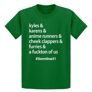 Youth Storm Area 51 Runner Kids T-shirt