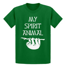 Youth Sloth is my Spirit Animal Kids T-shirt